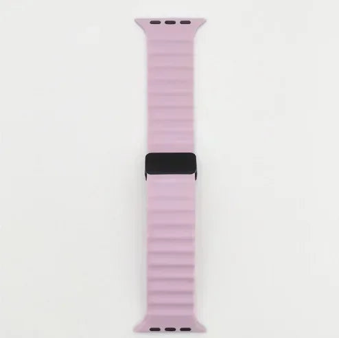 Magnetic Buckle Strap for Apple Watch Band Ultra 2 49mm 45mm 44mm 40mm 41mm 38 42mm Silicone Bracelet IWatch Series 7 6 3 Se 8 9