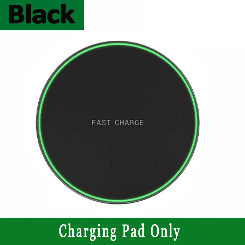 100W Wireless Charger For iPhone 14 13 12 11 Pro XS Max Mini X XR Induction Fast Wireless Charging Pad For Samsung Xiaomi Huawei