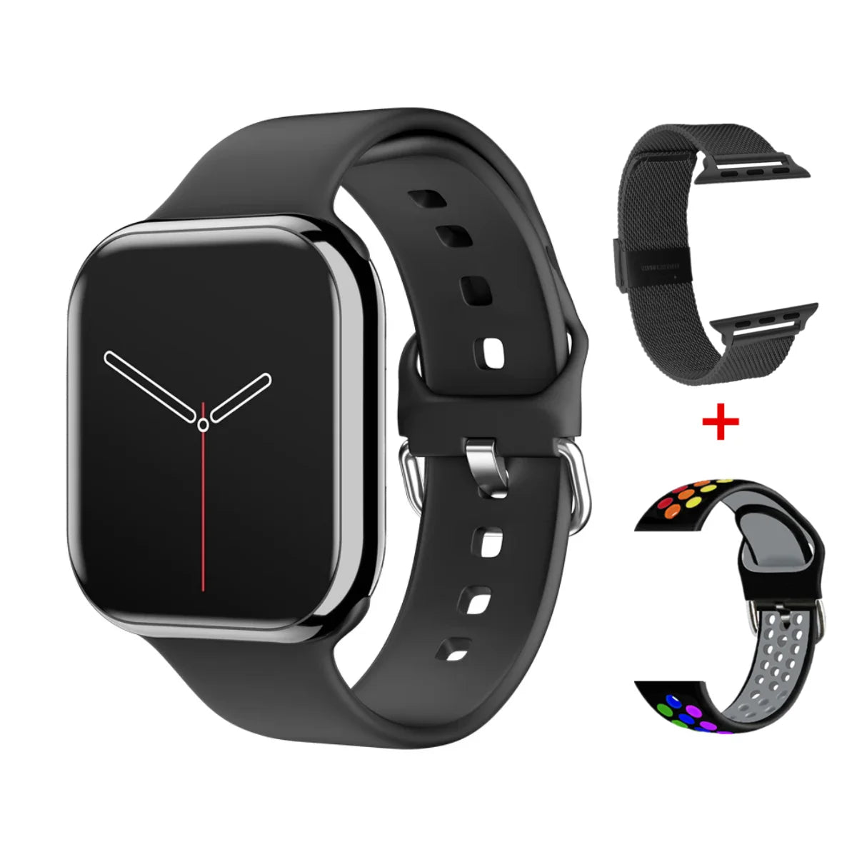 New GPS Smart Watch Men For Apple Watch 9 Series Always On Display Body Temperature BT Call NFC Women Smartwatch For IOS Android