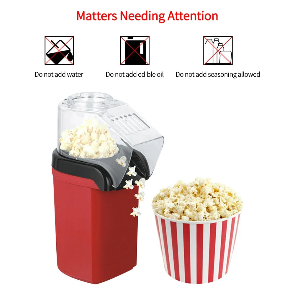 110V/220V Fully Automatic Popcorn Machine For Home Kitchen Popcorn Makers Mini Popcorn Electric Household Appliance Machine