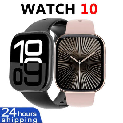 NEW Watch 10 Smart Watch Men Body Temperature BT Call NFC Always on Display GPS Sport Watches Women Smartwatch For Apple Android