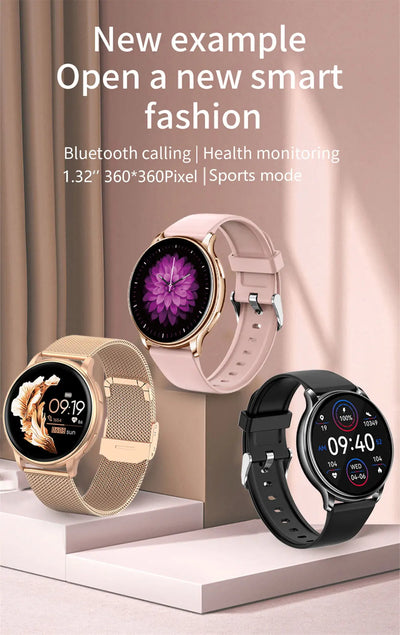 MEVADEN Bluetooth Call Smart Watch Women Custom Dial Watches Men Sport Fitness Tracker Heart Rate Smartwatch For Android IOS Y22