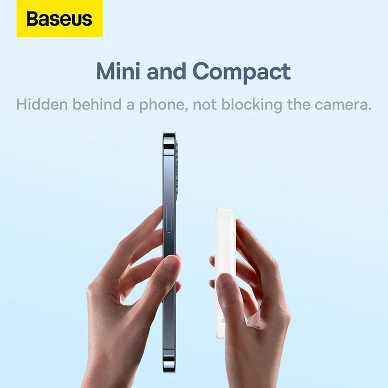 Baseus Magnetic Power Bank 20W 10000mAh Wireless Battery Magsafe Powerbank Portable Charger For iphone 14 13 12