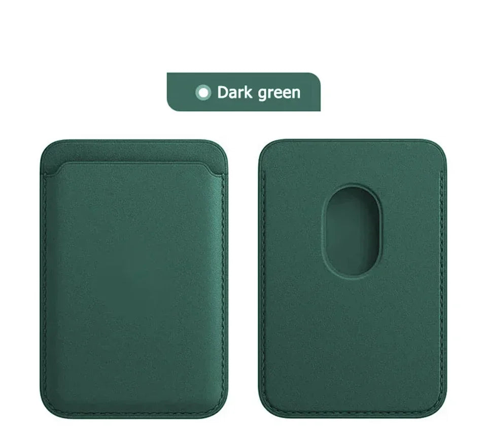 Phone Cases Vanuoxin for IPhone Max Mini Serise Magnetic Leather Card Holder Wallet for Apple Magsafe Cover Accessory phone case