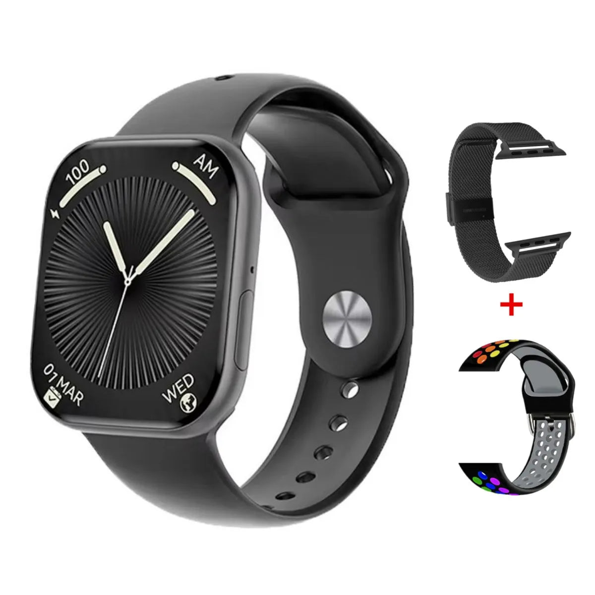 NEW Watch 10 Smart Watch Men Body Temperature BT Call NFC Always on Display GPS Sport Watches Women Smartwatch For Apple Android