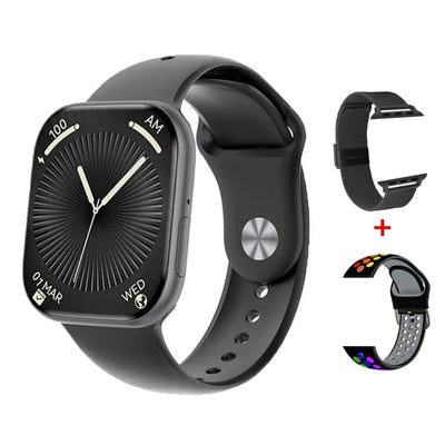 NEW Watch 10 Smart Watch Men Body Temperature BT Call NFC Always on Display GPS Sport Watches Women Smartwatch For Apple Android