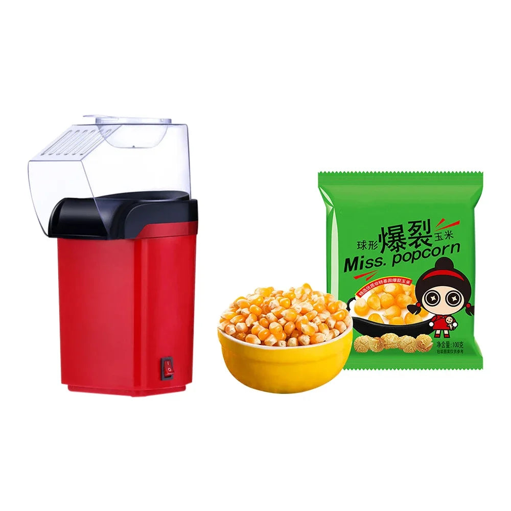 110V/220V Fully Automatic Popcorn Machine For Home Kitchen Popcorn Makers Mini Popcorn Electric Household Appliance Machine